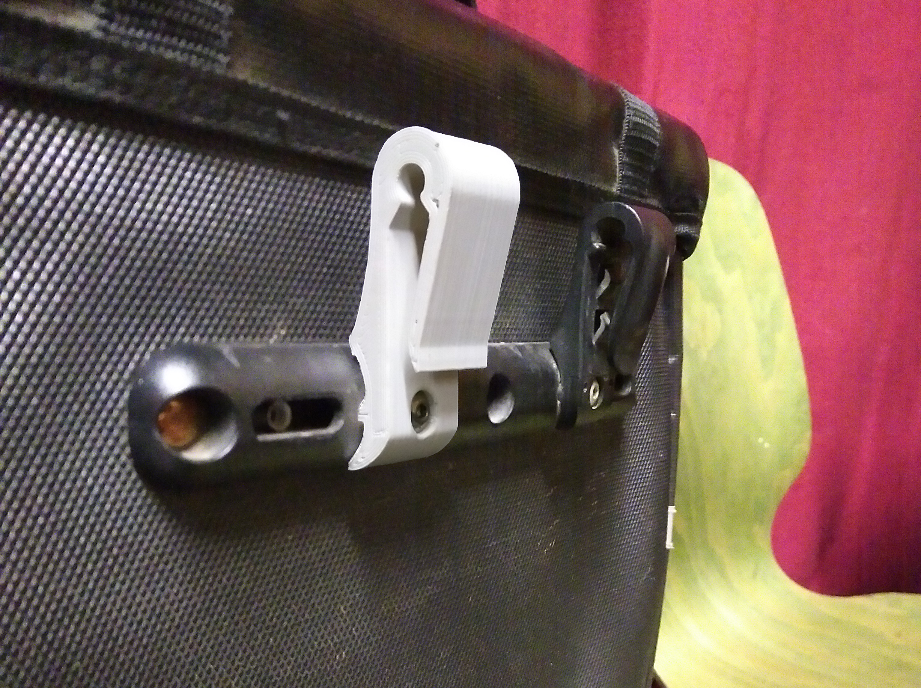 Clip für eine Fahrradtasche